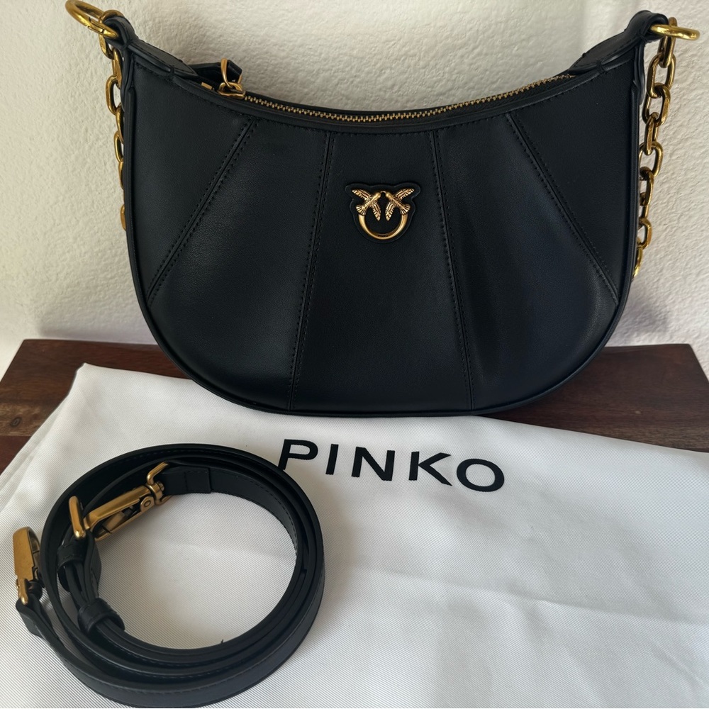 Pinko Half Moon Love Bag